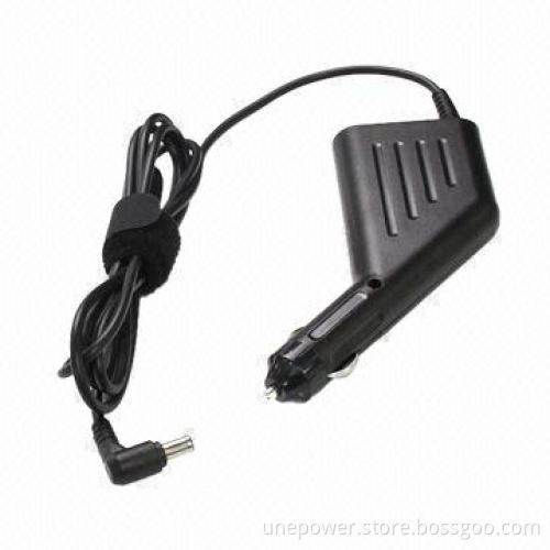 Car Charger for Sony Laptops, 90W, 19.5V, 4.7A, 6.5*4.4mm with Pin, L-tip Cigarette Type